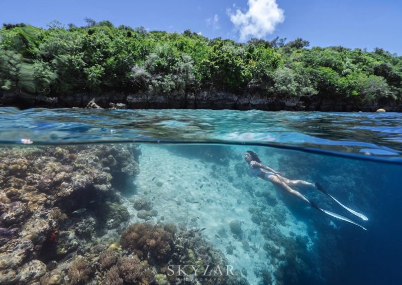 帛琉景點潛水大斷層