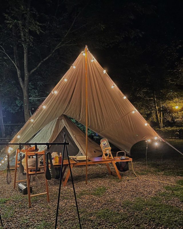 新竹露營-營區介紹草地木棧區