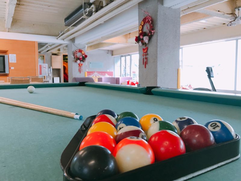 台中親子飯店推薦 日光溫泉會館娛樂室