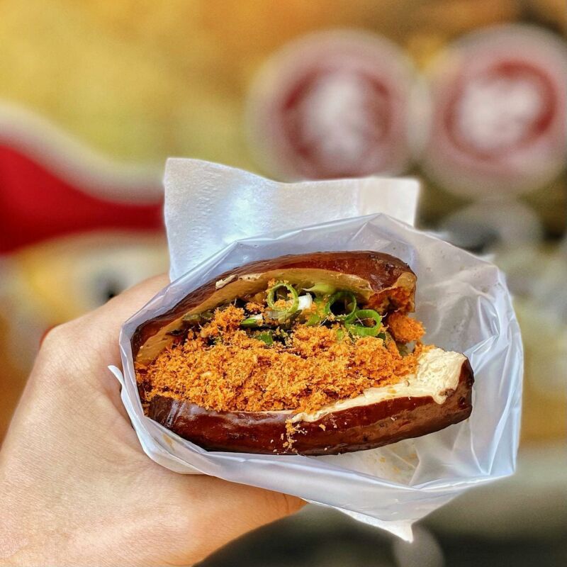 奮起湖必吃 豆干堡