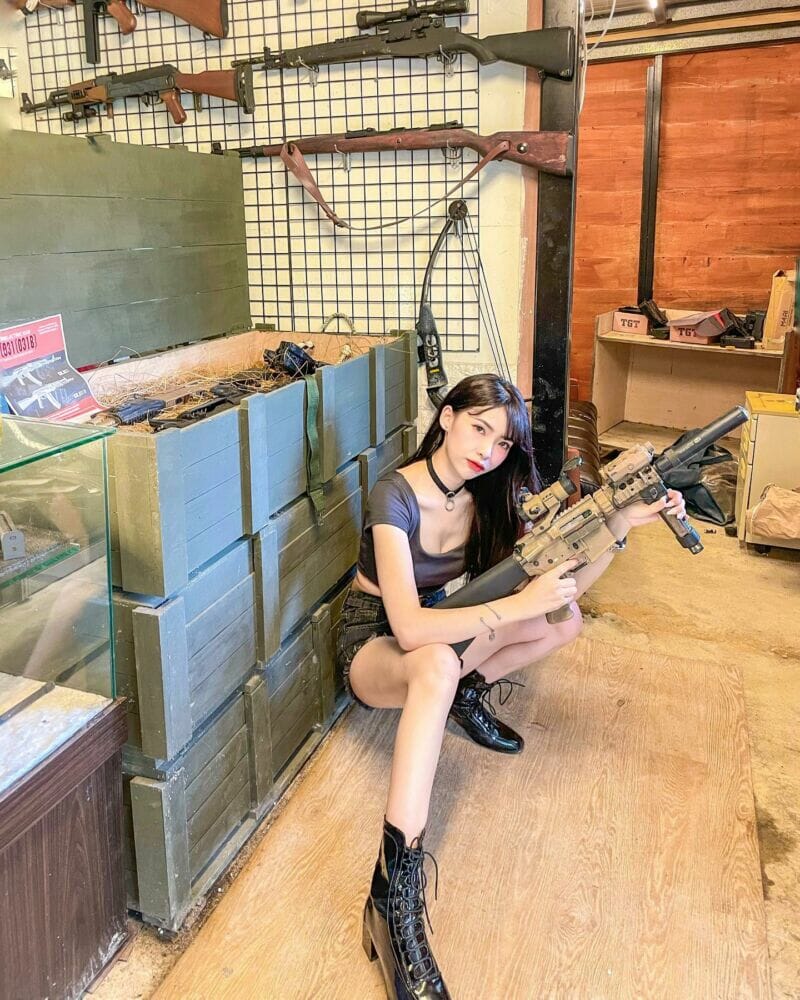 新北懶人露營金山驛境空氣槍體驗