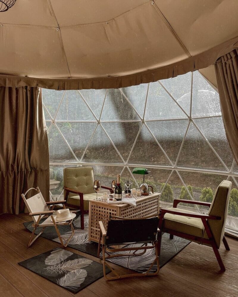 峇嵐杉丘BALAN HILL GLAMPING-帳內