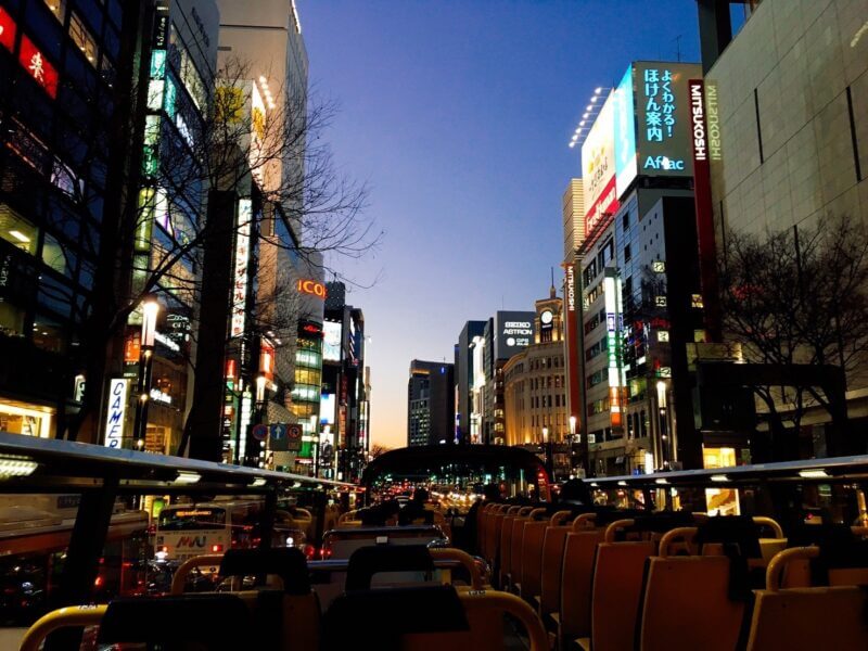 【丸之內】SKY BUS TOKYO台場夜景