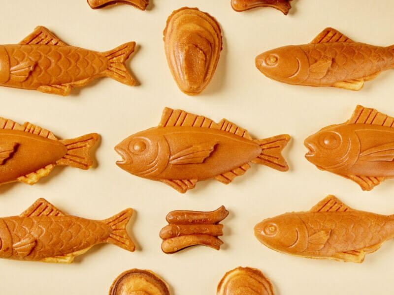 新竹美食｜一家補不到鯛魚的鯛魚燒珈琲店 TOTONOYA魚ノ屋，打卡送霜淇淋！