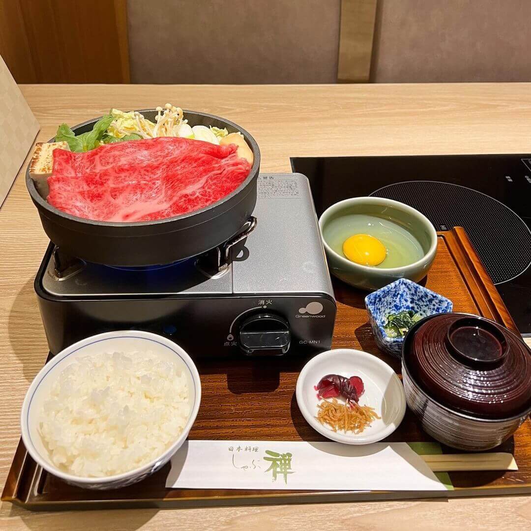 日本美食：和牛壽喜燒吃到飽只要1200日幣？！