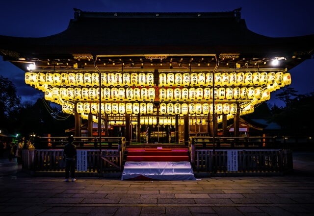 京都神社夜景