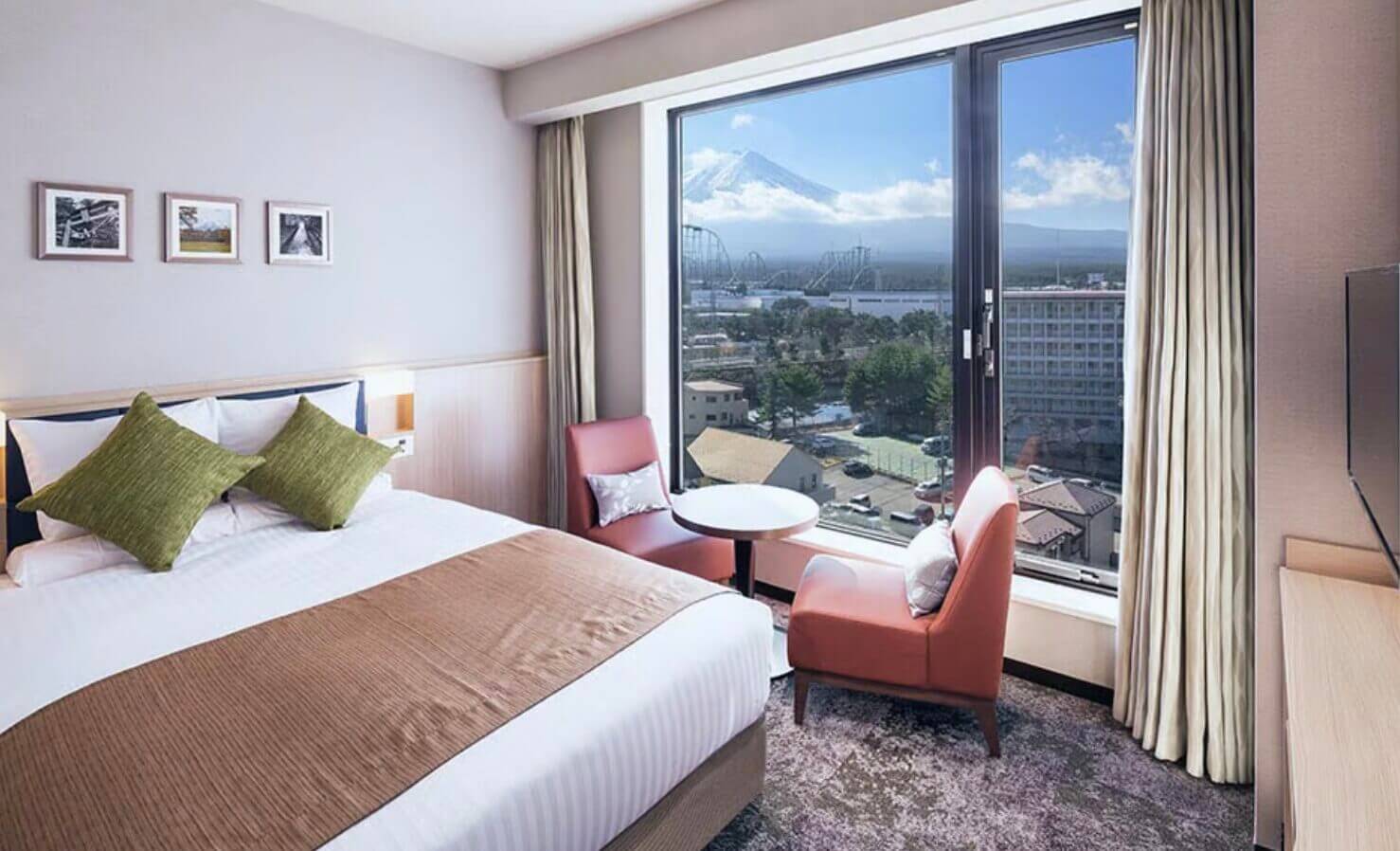 日本住宿｜在河口湖一邊欣賞富士山美景、一邊在日式旅館裡泡溫泉！