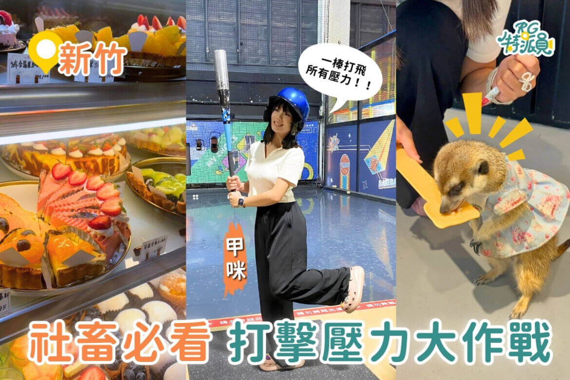 影｜新竹一日遊｜新竹放鬆必去景點TOP 3！甜點、寵物咖啡、運動全方位打擊壓力！