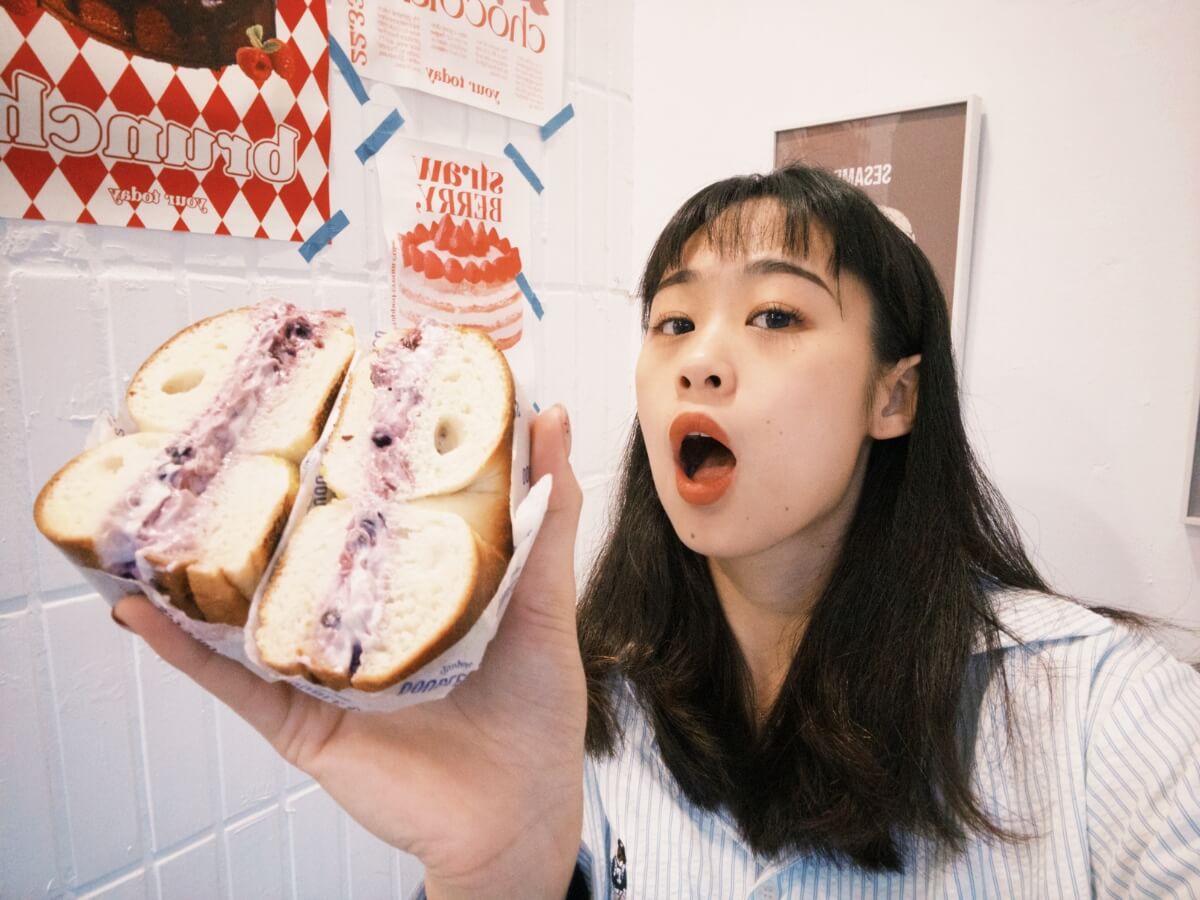 淡水美食|Double O’s Bagels Cafe|超人氣貝果專賣店