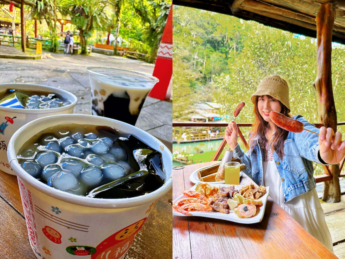 新北景點|烏來一日遊攻略:搭全台唯一超萌台車!開車到不了的樂園、隱藏版野菜