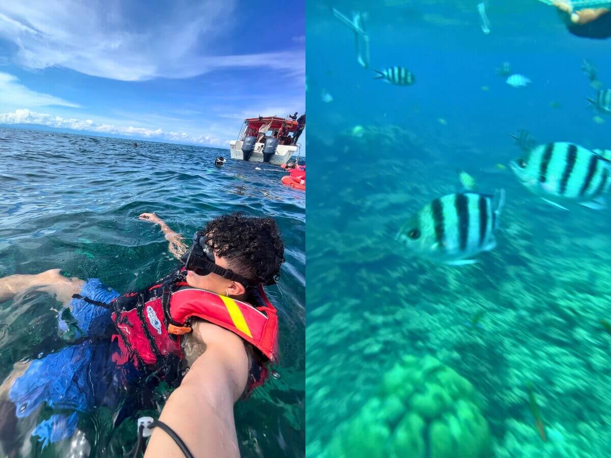 馬來西亞景點|超Chill海島度假!快來沙巴美人魚島享受浮潛、夕陽與火舞魅力~