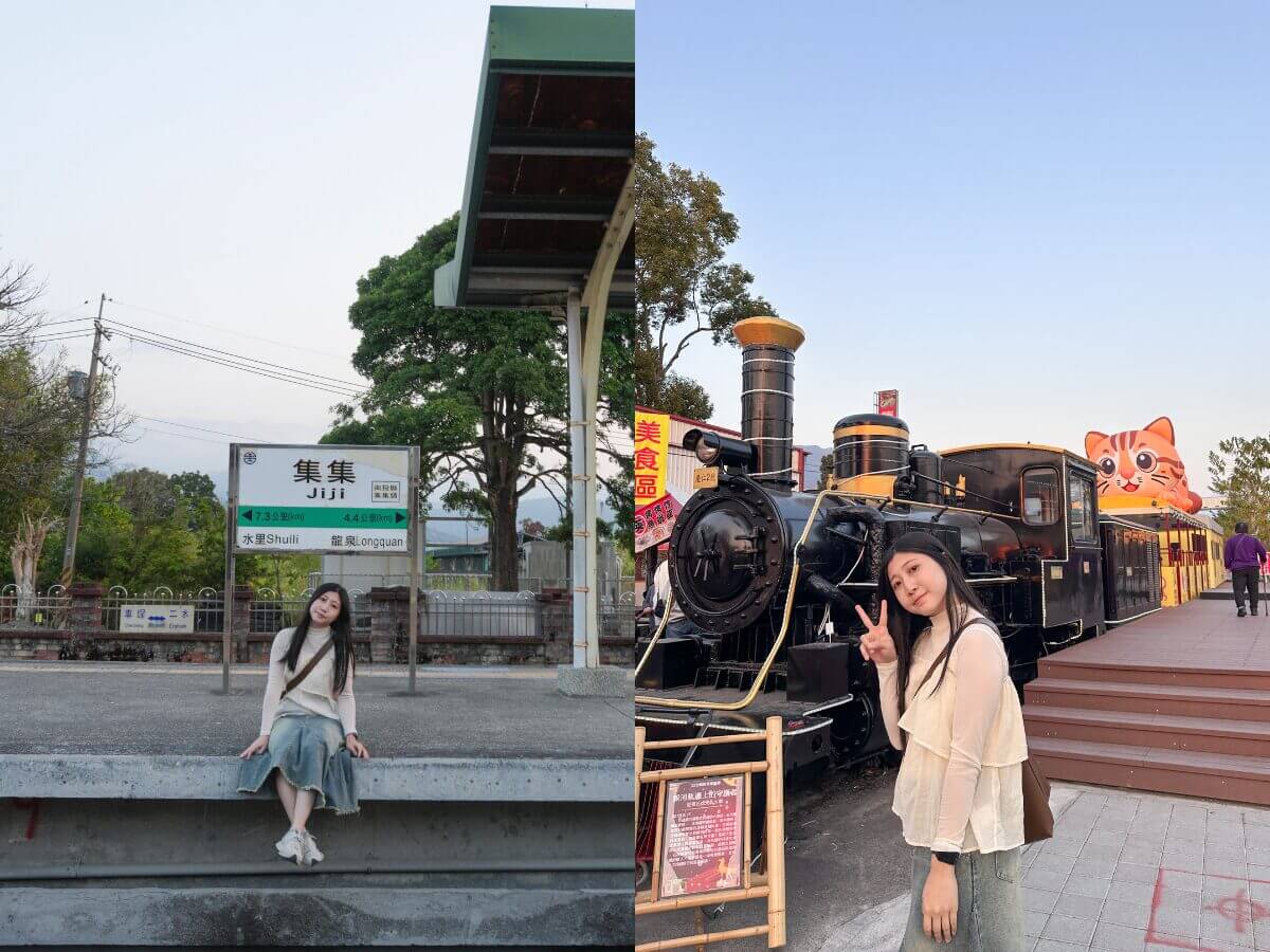 南投一日遊｜連假就衝「最美粉紅山丘」！麝香木花海＋集集武昌宮＋集集車站＋香蕉冰淇淋順路玩