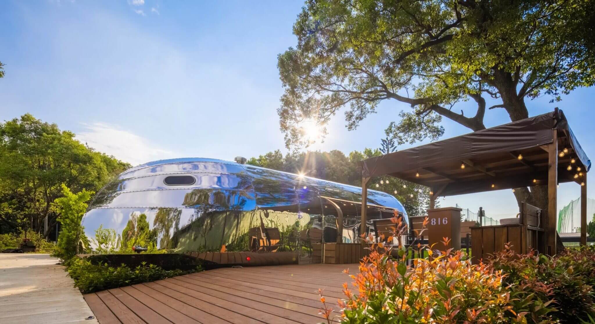 太空艙露營 朋趣豪華露營