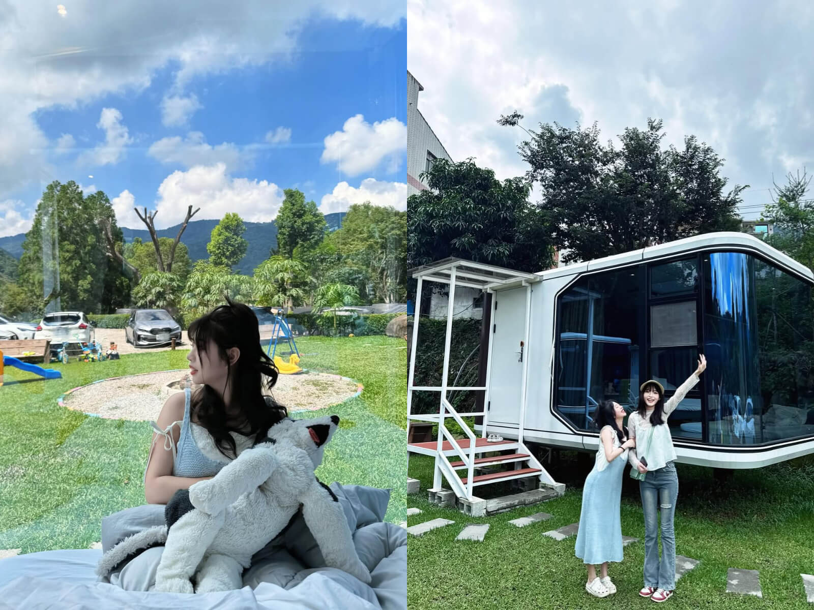 太空艙露營 裕見生活