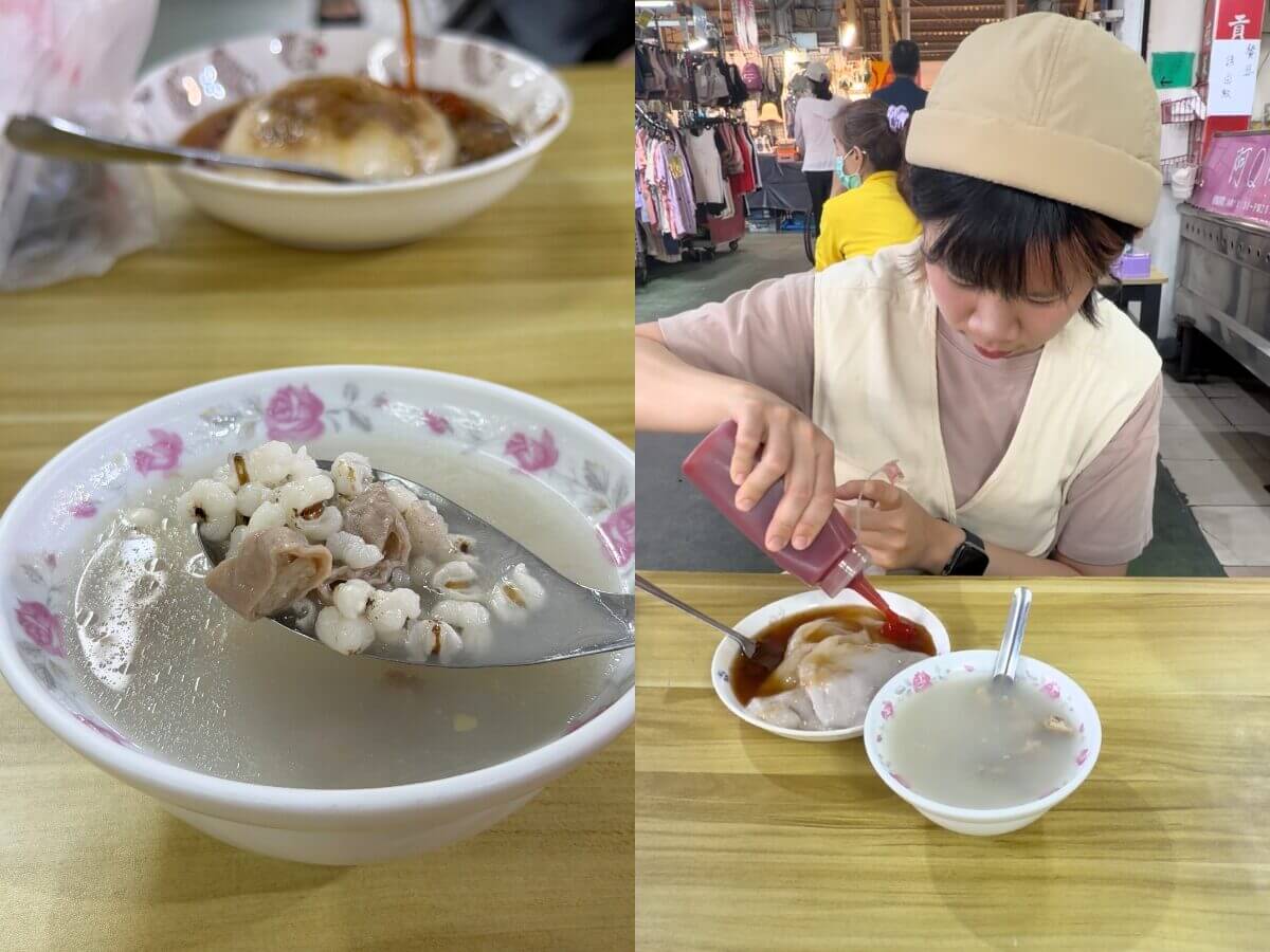 高雄楠梓美食｜300元吃爆德民黃昏市場！阿Q肉圓＋王炸地瓜球＋超便宜麻吉口袋名單