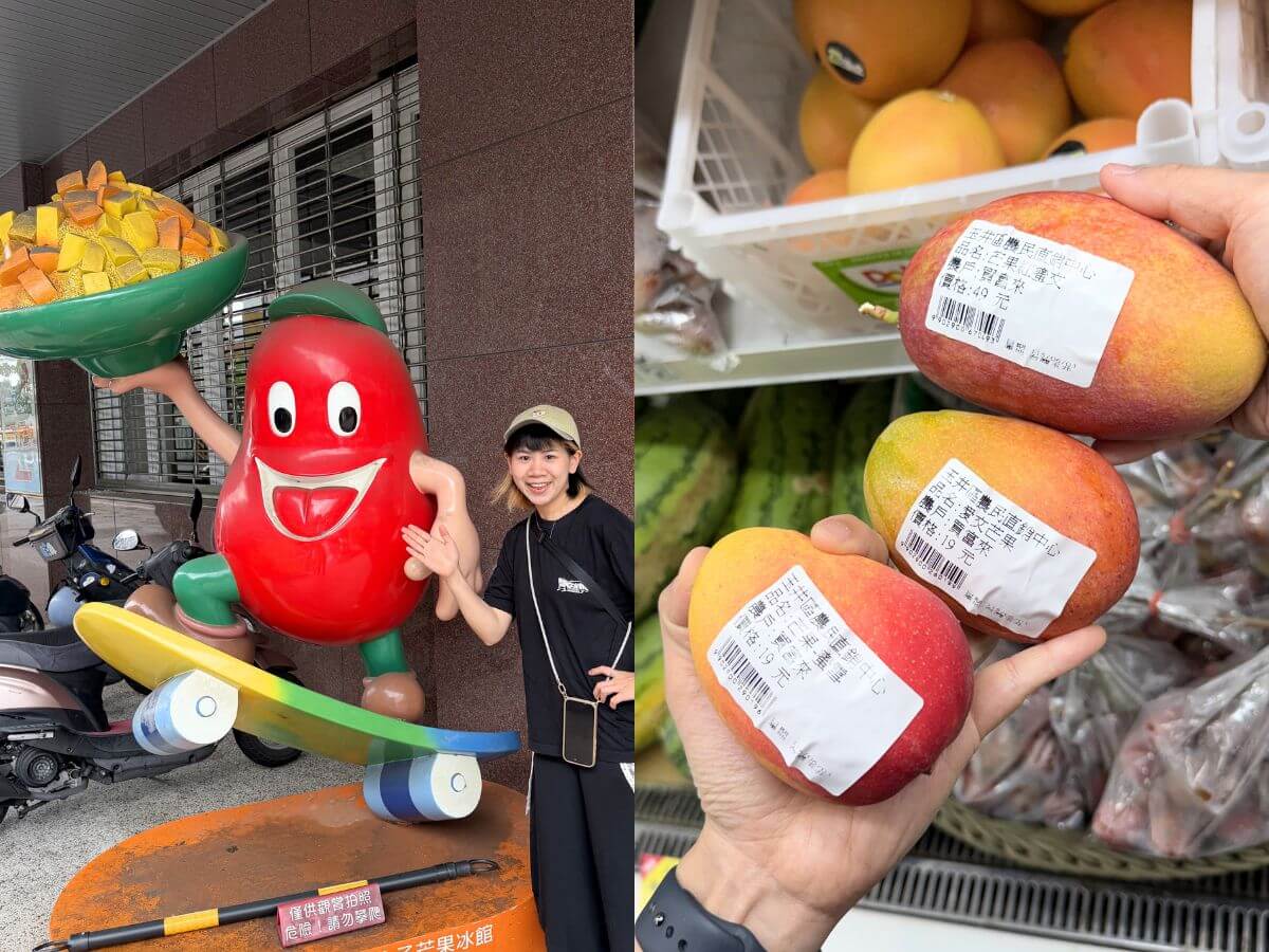 台南玉井一日遊｜芒果季這樣玩！在地人才知道的消暑吃法「碎冰涼麵」、超浮誇10人份芒果冰