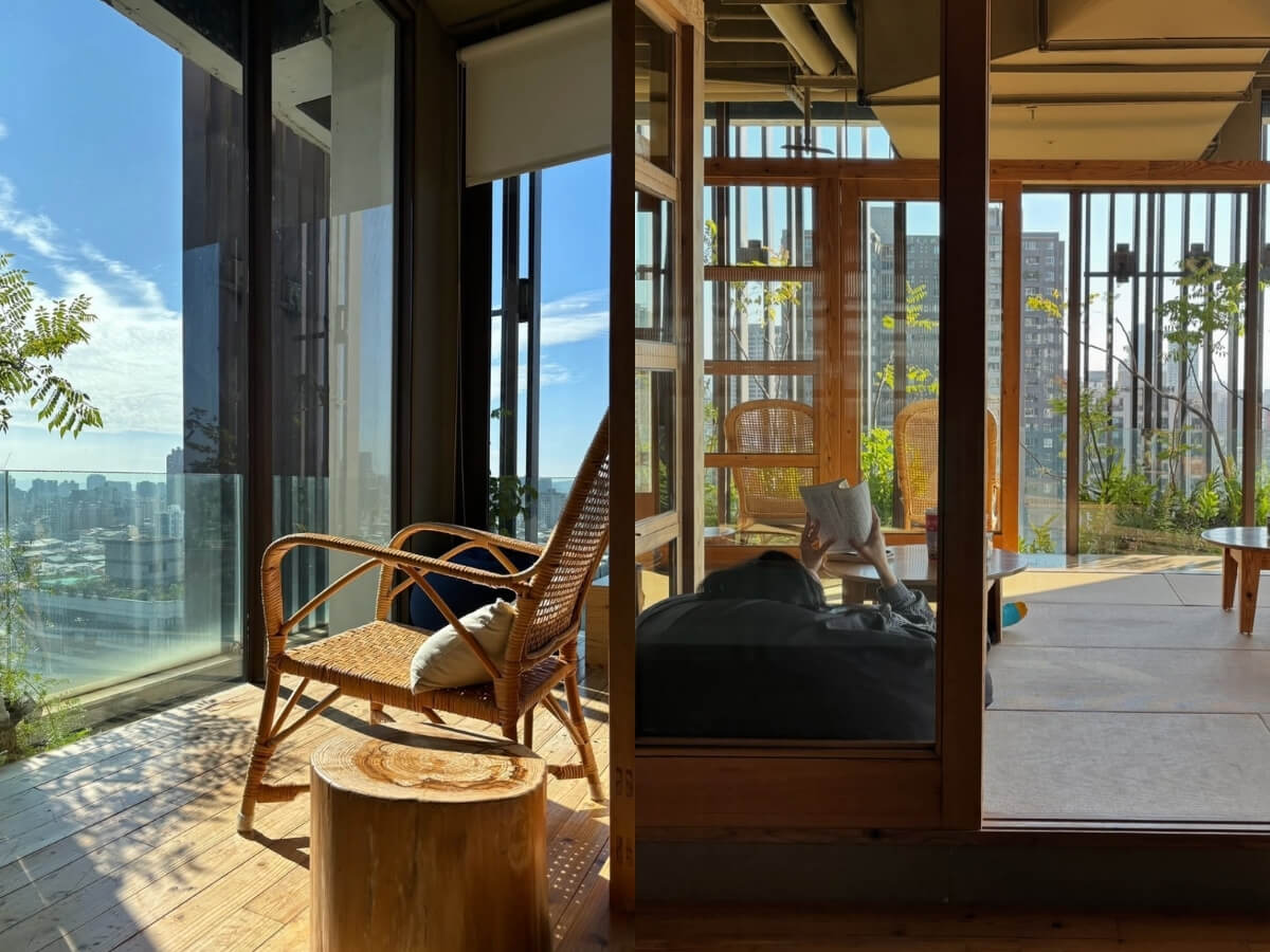 台中住宿|誠星青年旅館開箱!免費打匹克球、豪華雙人房、天臺小酒館一次體驗